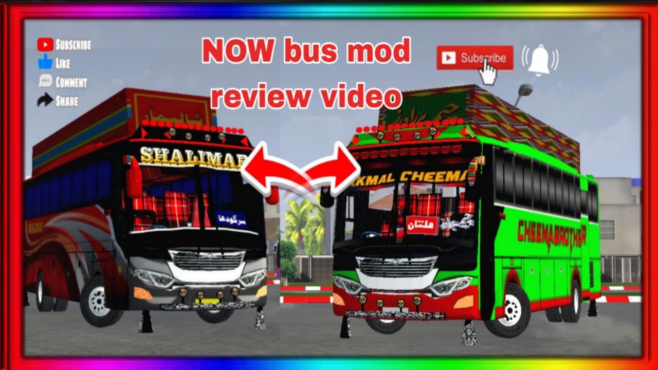 😍😍Now bus mod review video😍😍