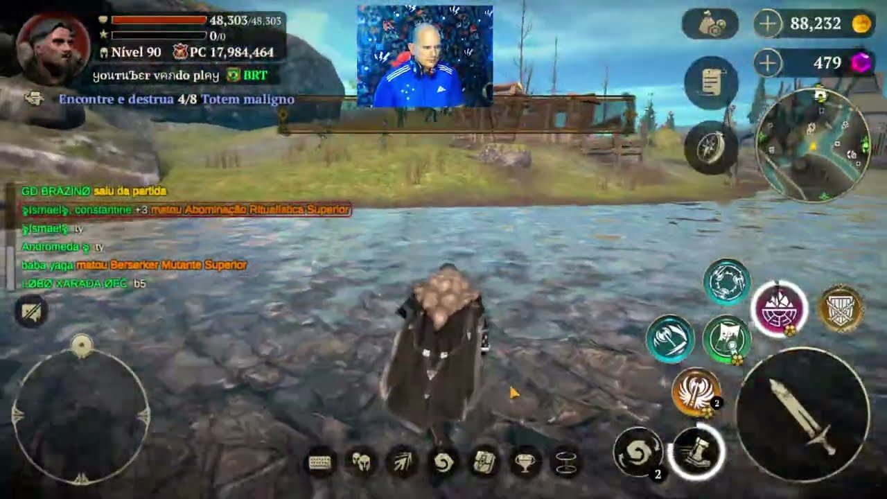 Evil Lands - testando no BlueStacks 5