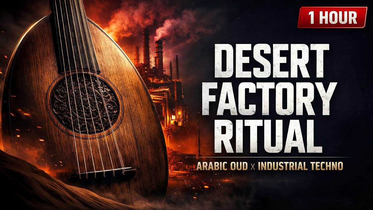 🕌 DESERT FACTORY RITUAL | Arabic Oud x Industrial Techno (1 Hour Hypnotic Mix) [132 BPM]