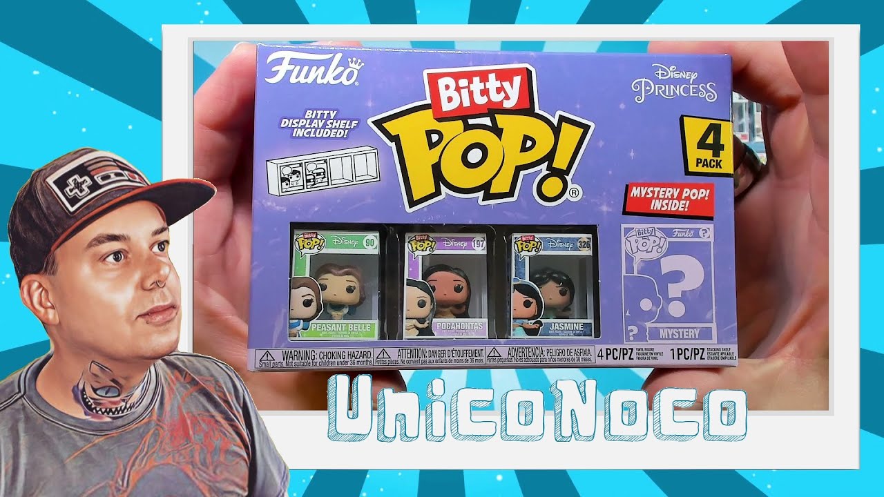 #002 Disney Princess Unboxing (Funko Bitty Pop)