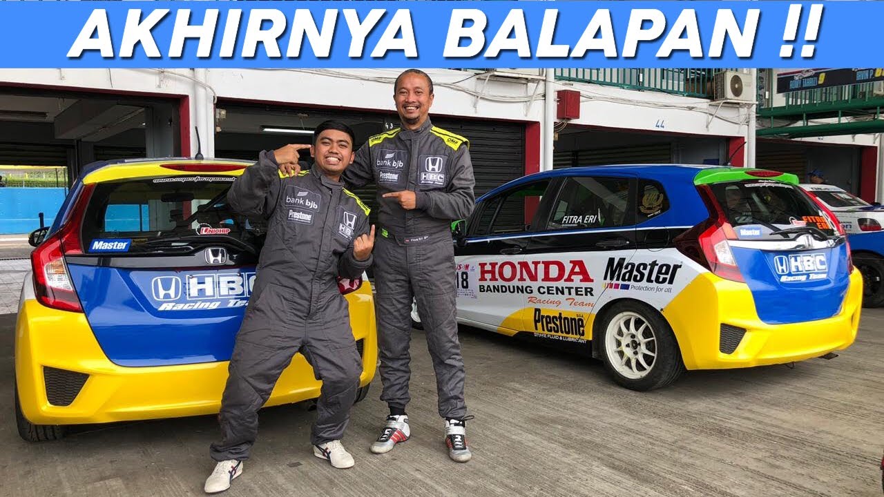 TESTING Honda Jazz Balap (HBC Racing Team X GardenSpeed)
