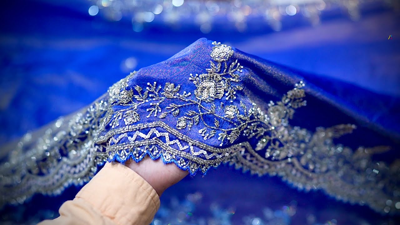 Special Handwork Saree Designs in Chandni Chowk | Viral Saree Design 