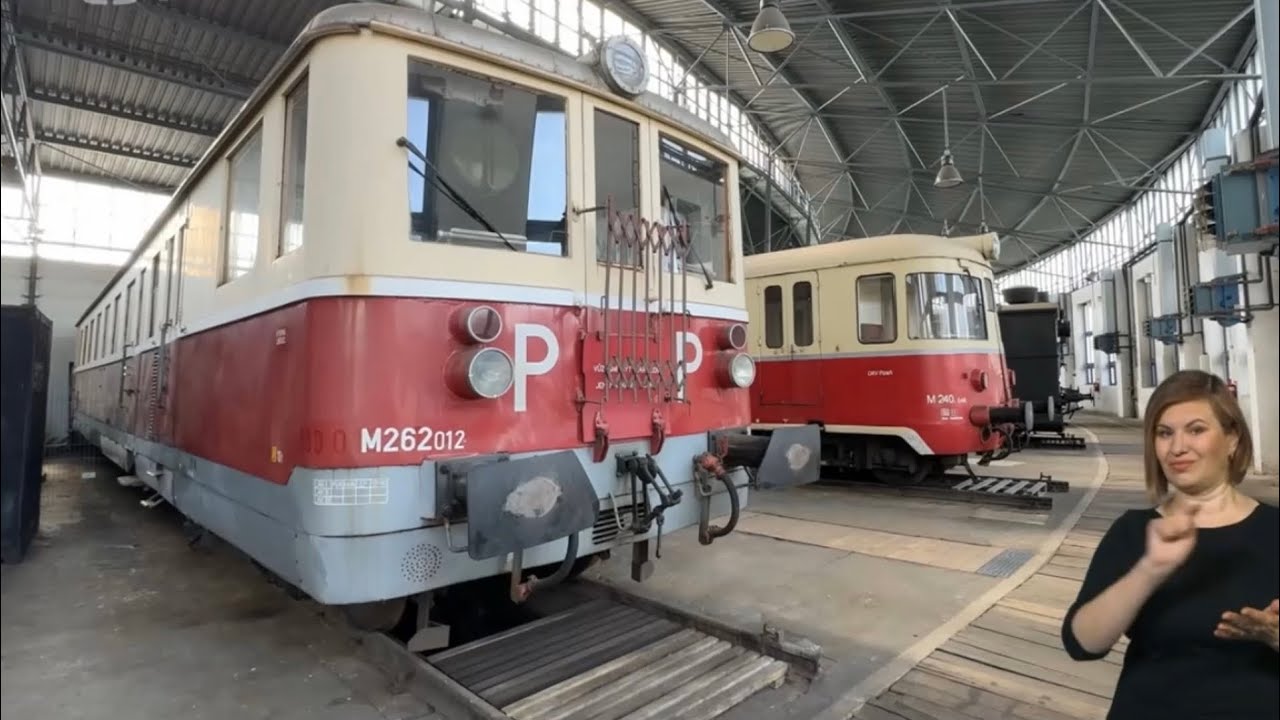V železničním depozitáři NTM v Chomutově 🚂