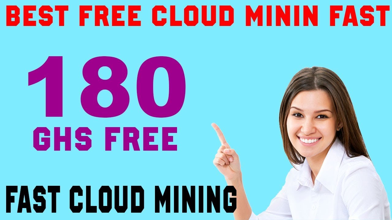 Best free cloud mining fast site with 180,00 ghs free and earn free bitcoin