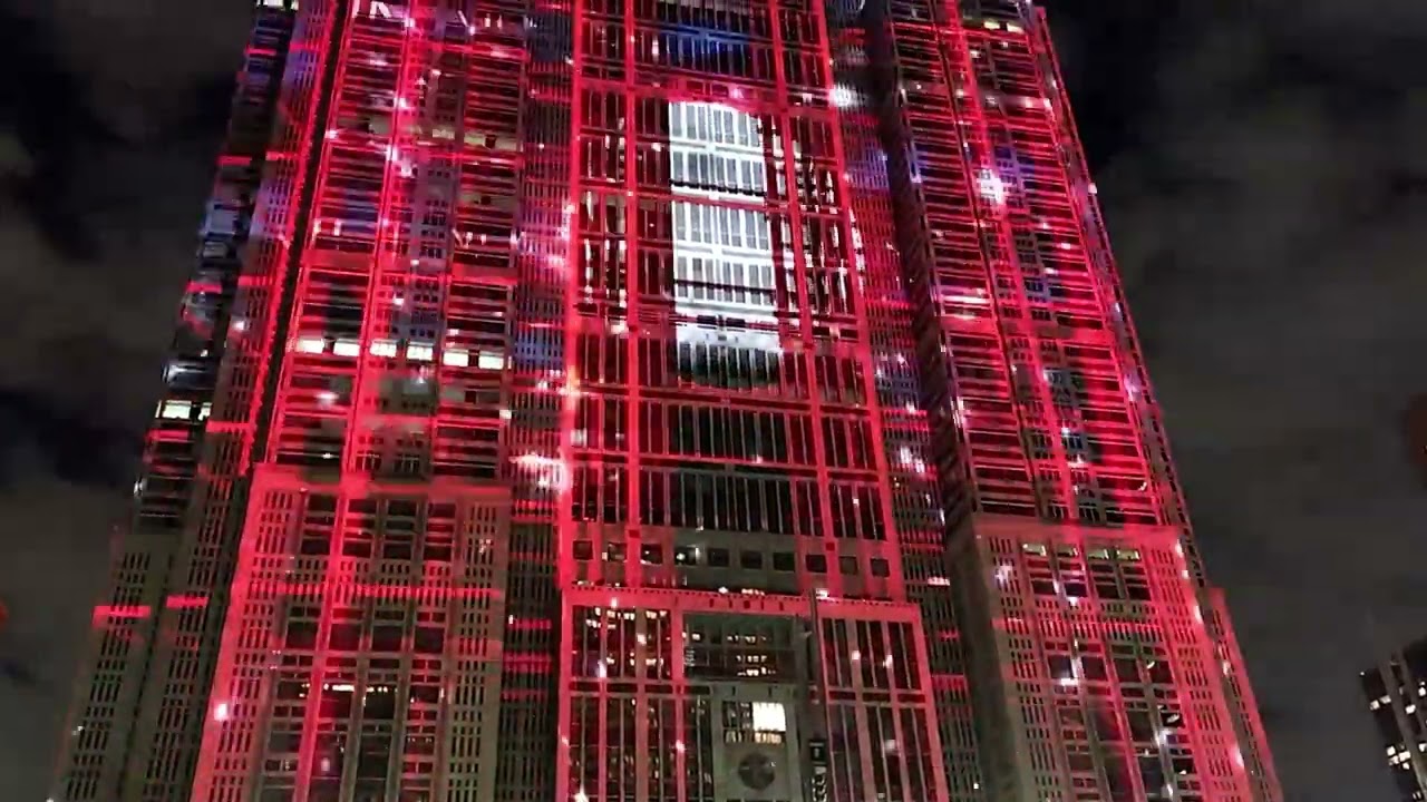ギネス世界記録認定　東京都庁プロジェクションマッピング （2026 3 1）
