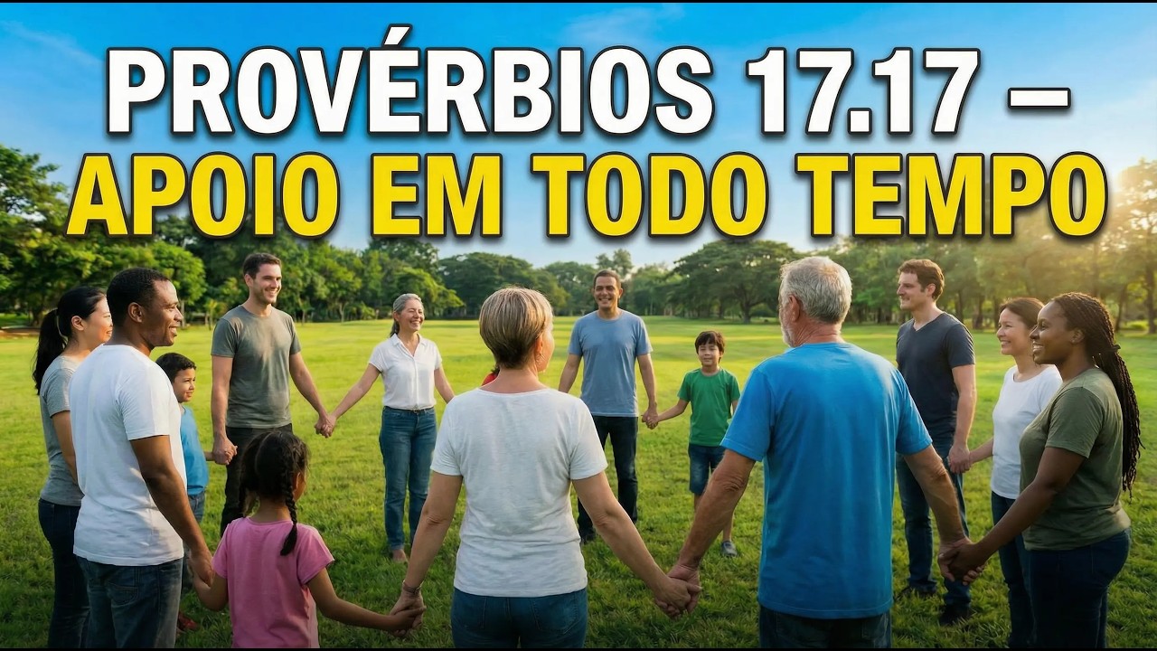 Provérbios 17:17 – O Verdadeiro Amigo Ama em Todo Tempo | Palavra de Deus Hoje