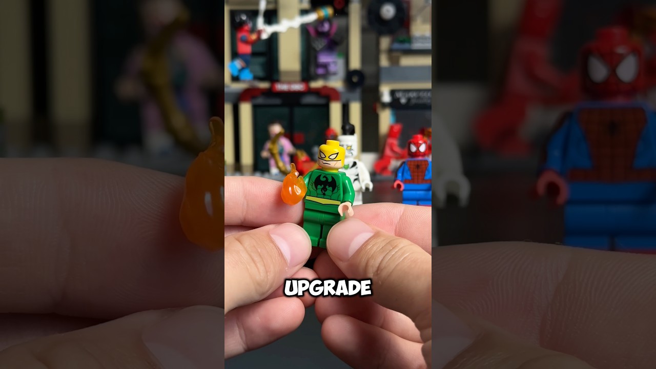 Upgrading Lego Minifgures from 2013 #lego #marvel #shorts