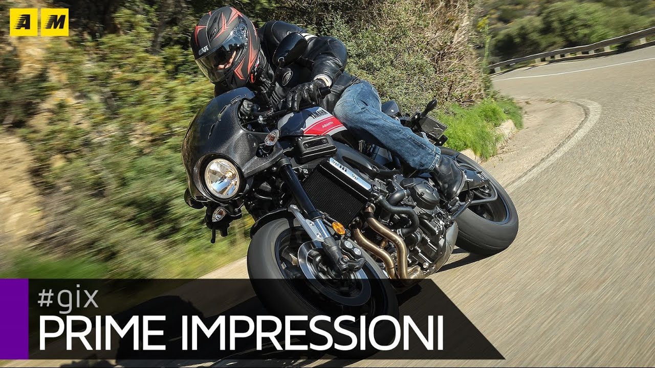 Yamaha XSR 900 Abarth 2017. TEST [ENGLISH SUB]