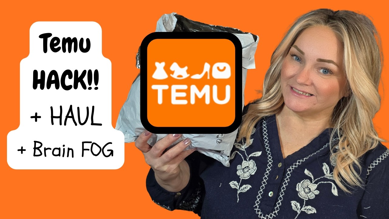 Temu Shopping HACK ‼️➕️haul ➕️ Brain FOG! #temu #temuhaul
