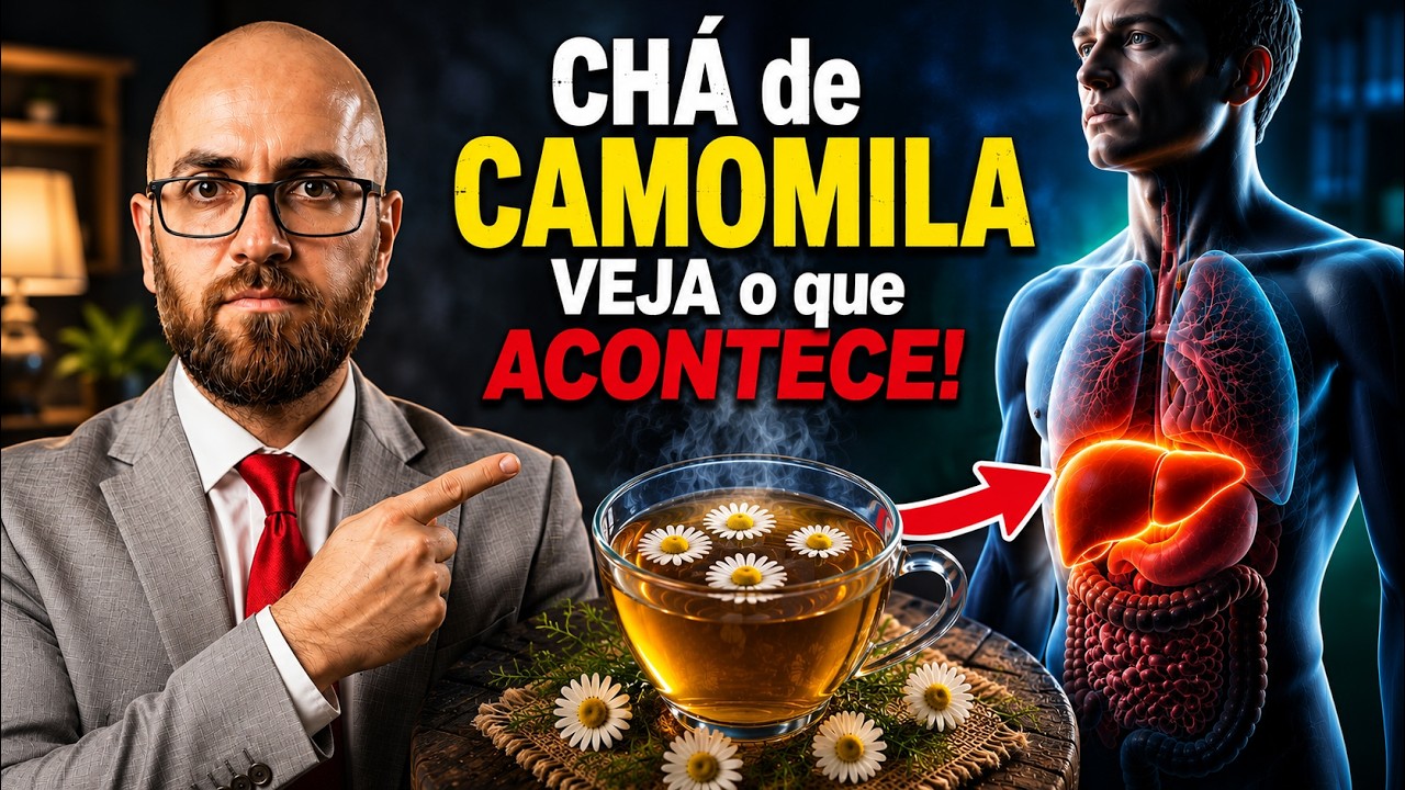 Os 10 principais benef&iacute;cios para a sa&uacute;de do CH&Aacute; de CAMOMILA! COMPROVADOS!