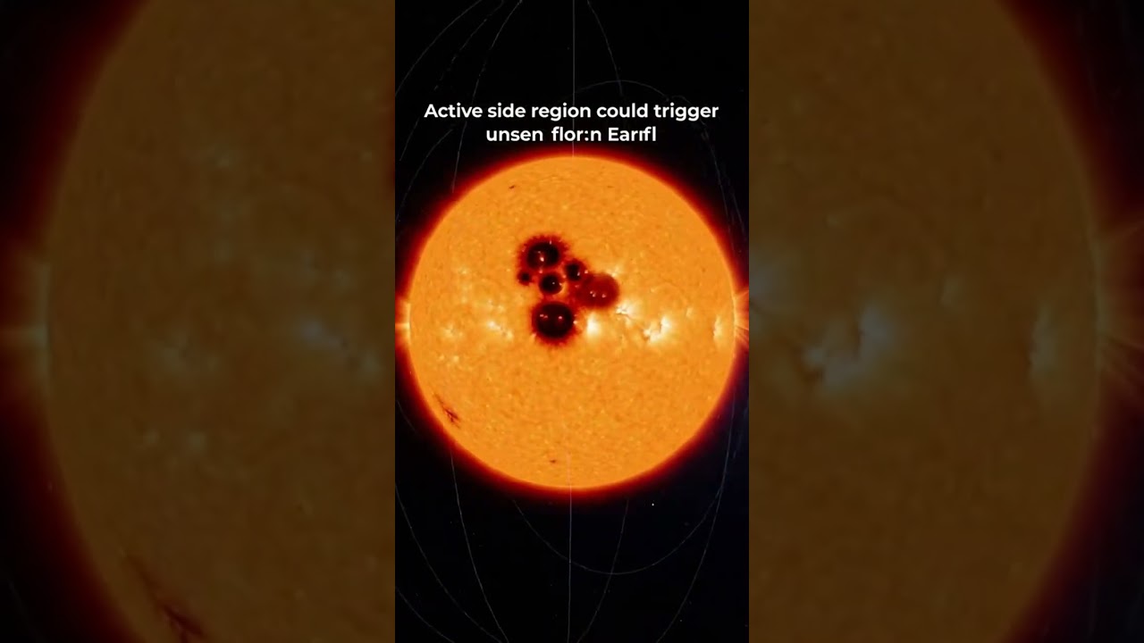Massive Sun Blast Alert! Far-Side Eruption Could Impact Earth | Solar Flare & Space Weather 2026”
