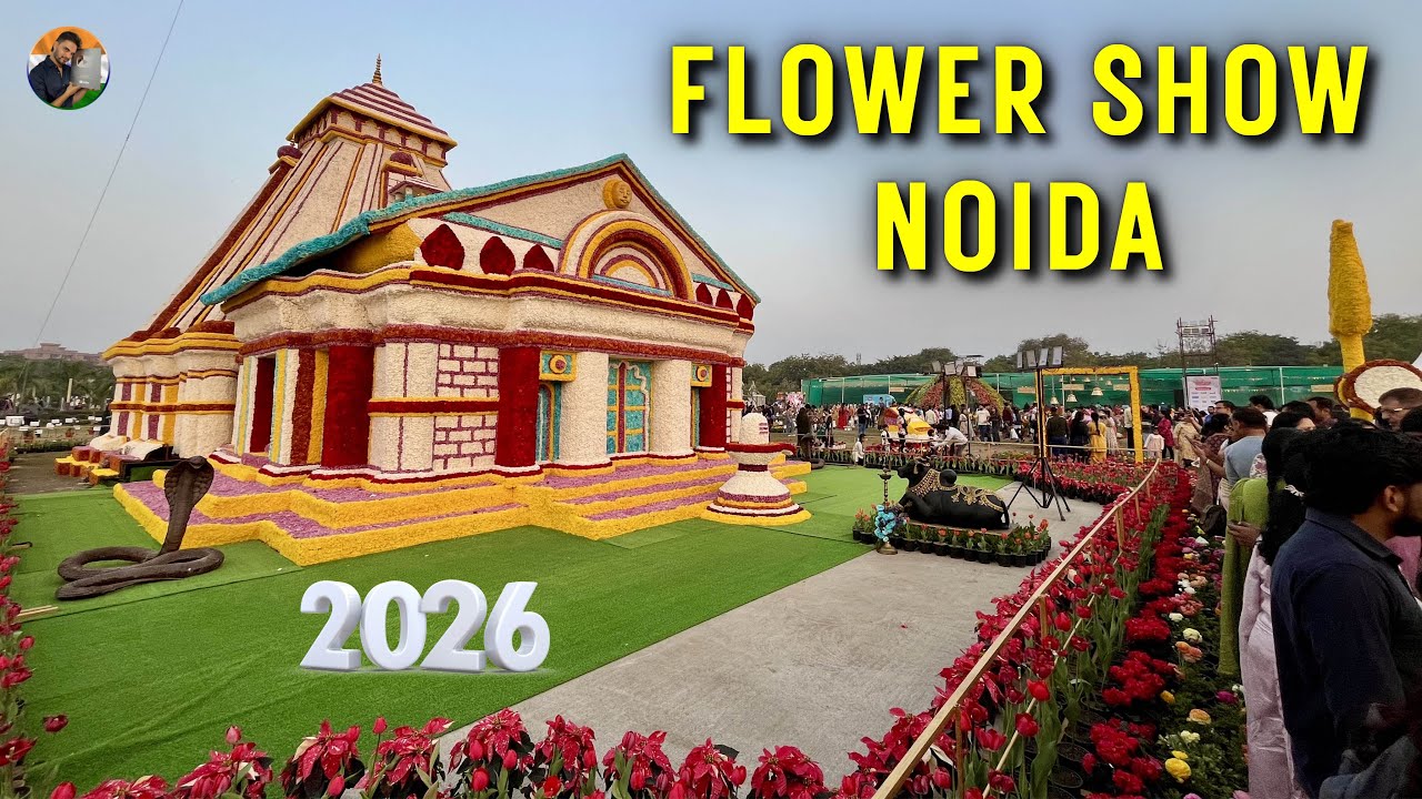 Noida Flower Show 2026 | Shivalik Park Noida | Vasant Utsav Noida 2026 | Flower Festival 2026