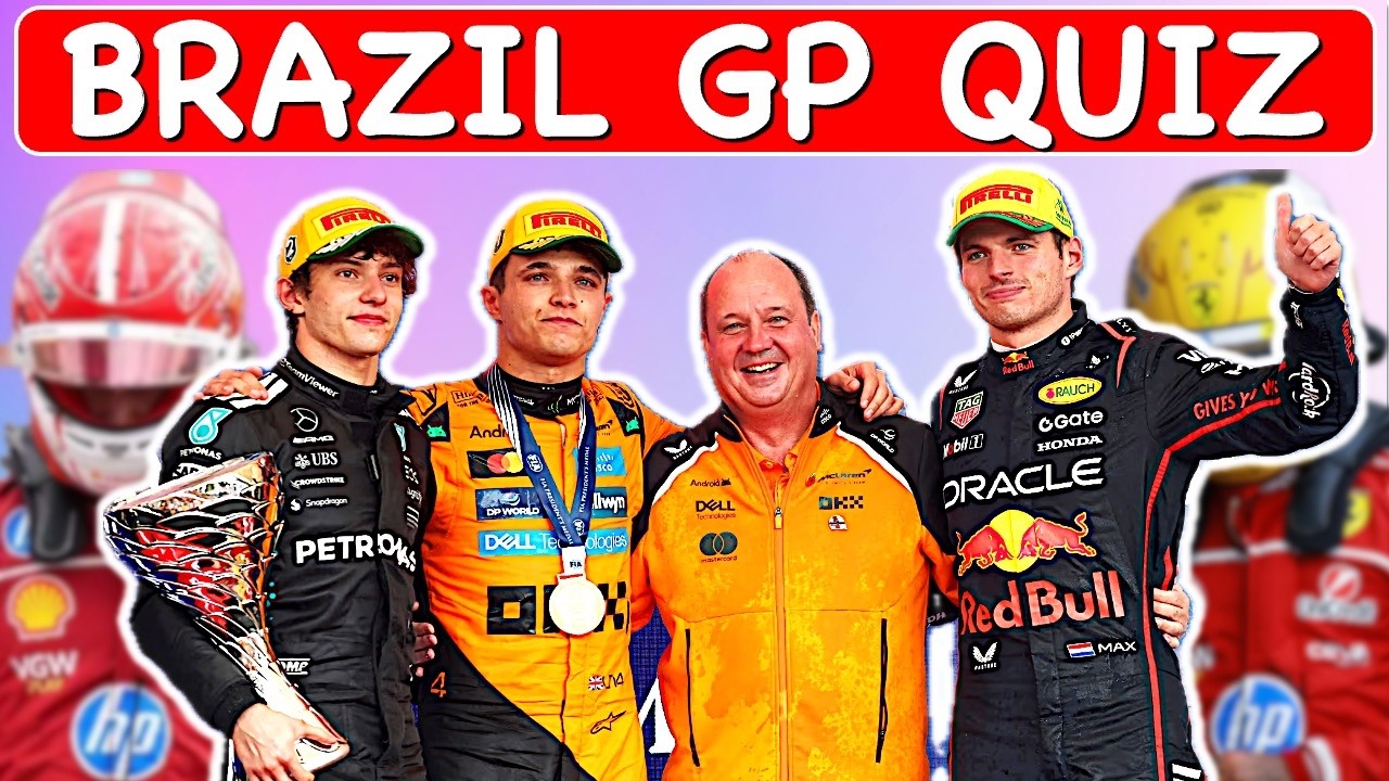 F1 Brazil GP 2025 Quiz! 🇧🇷 How Well Do You Remember the Brazilian GP?