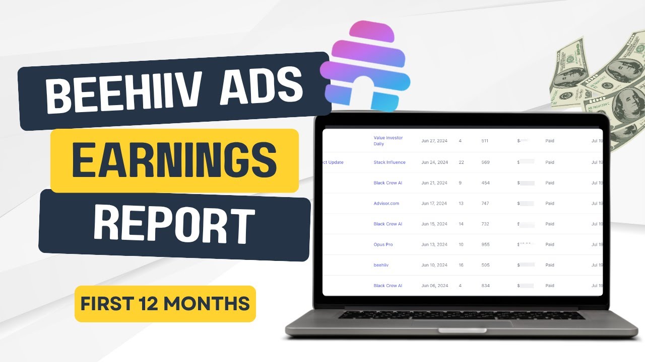 Are Beehiiv Ads Worth It? My First 12 Months In Earnings Revealed