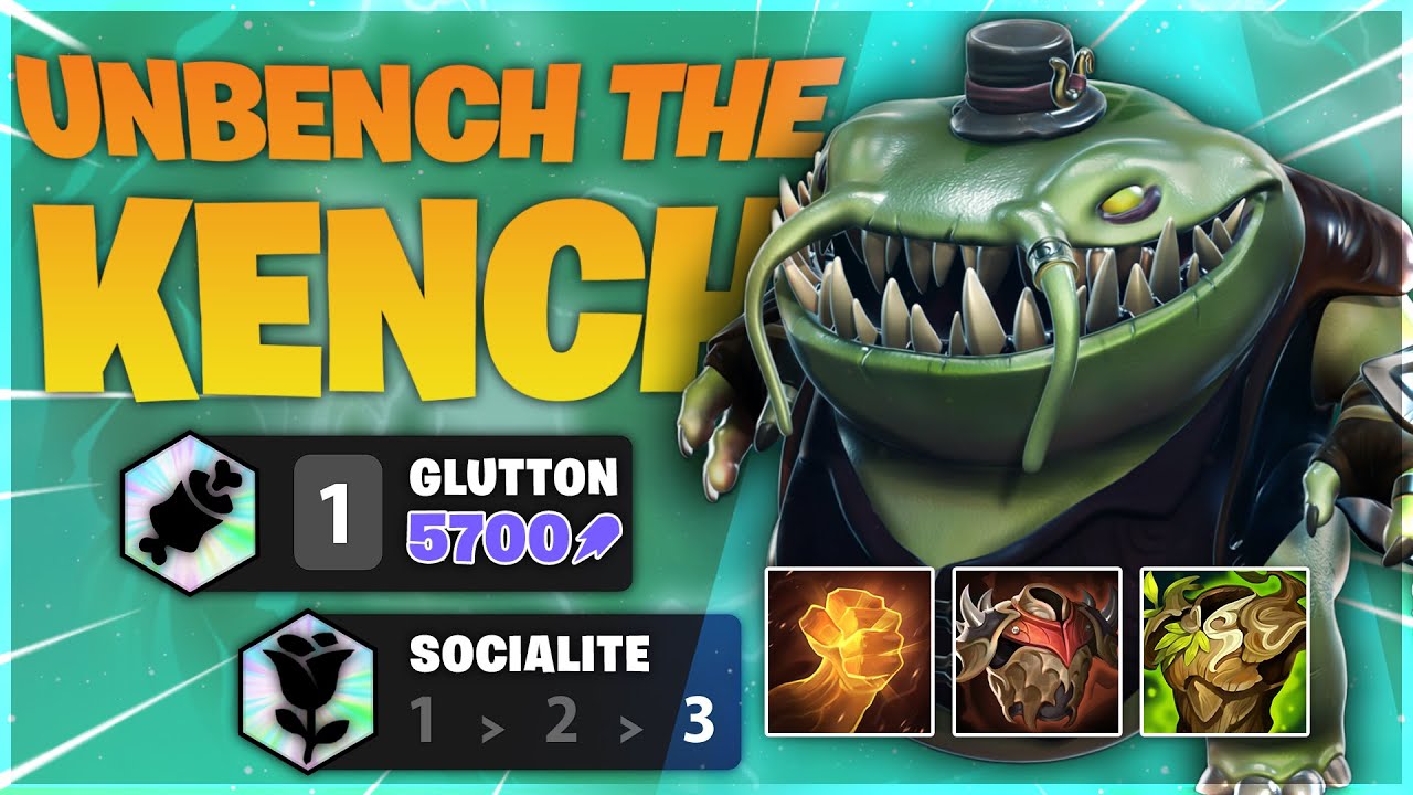 Feeding Tahm Kench 5 Cost AP Units! 3 Socialite Well-fed Glutton (TFT Set 6) | Milk