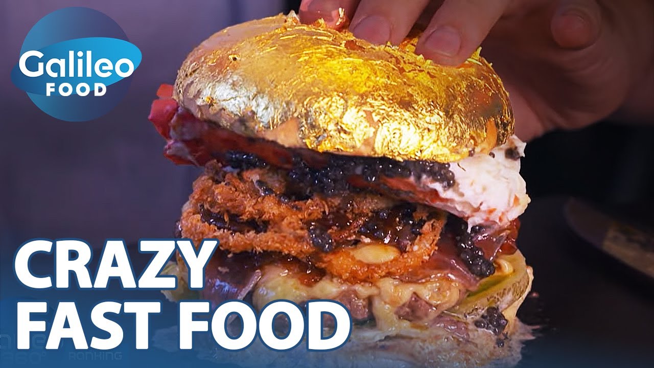 5000€ Burger & mehr: Fast Food Überraschungen weltweit!  | Galileo Food