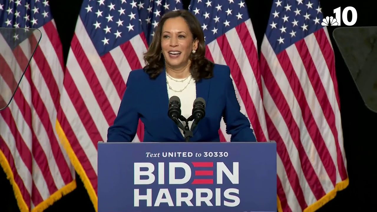 Joe Biden Introduces Kamala Harris as VP Pick | NBC10 Philadelphia