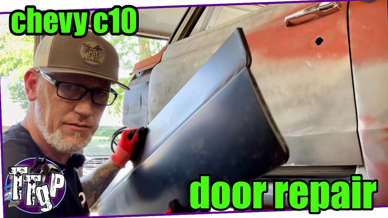 Restoring a 1967-1972 Chevy C10 Door : Rust Repair, patch panels. DO IT YOURSELF!