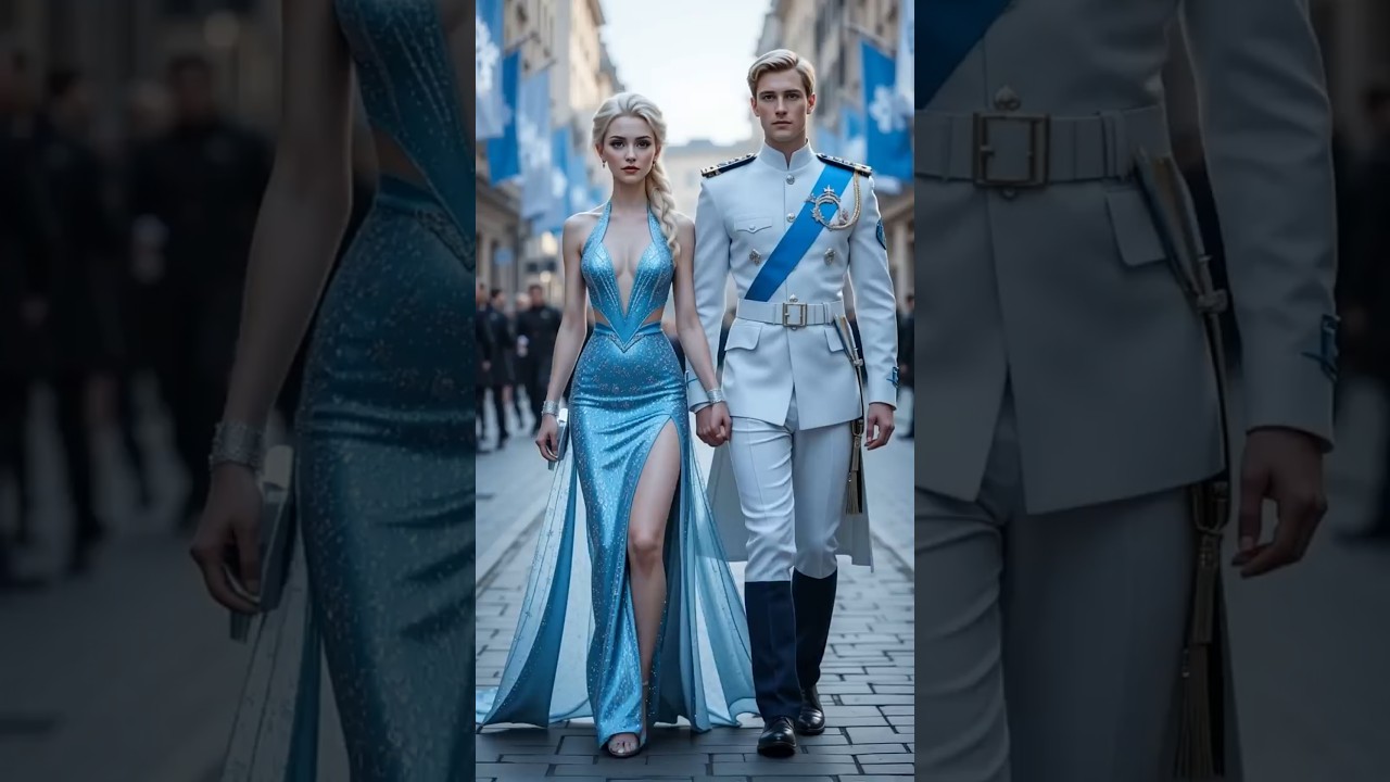 Disney Royal Couple Parade  #disneyai #aiart #disneyprincess #disneycouple #ai #parade #fashion