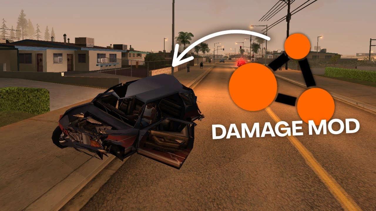 BeamNG Damage Mod (VehDeform) Crashes Compilations Part I - GTA San Andreas