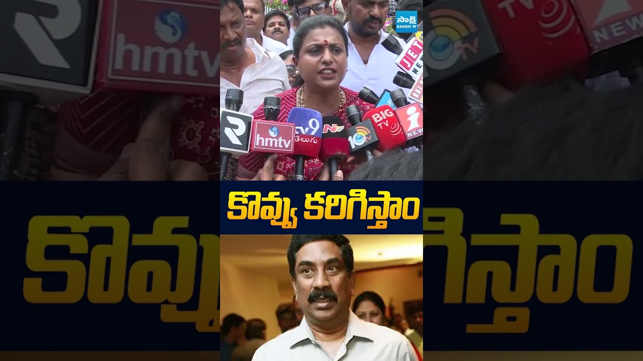 కొవ్వు కరిగిస్తాం.. | #rkroja #abnradhakrishna #chandrababu  #sakshitvlive