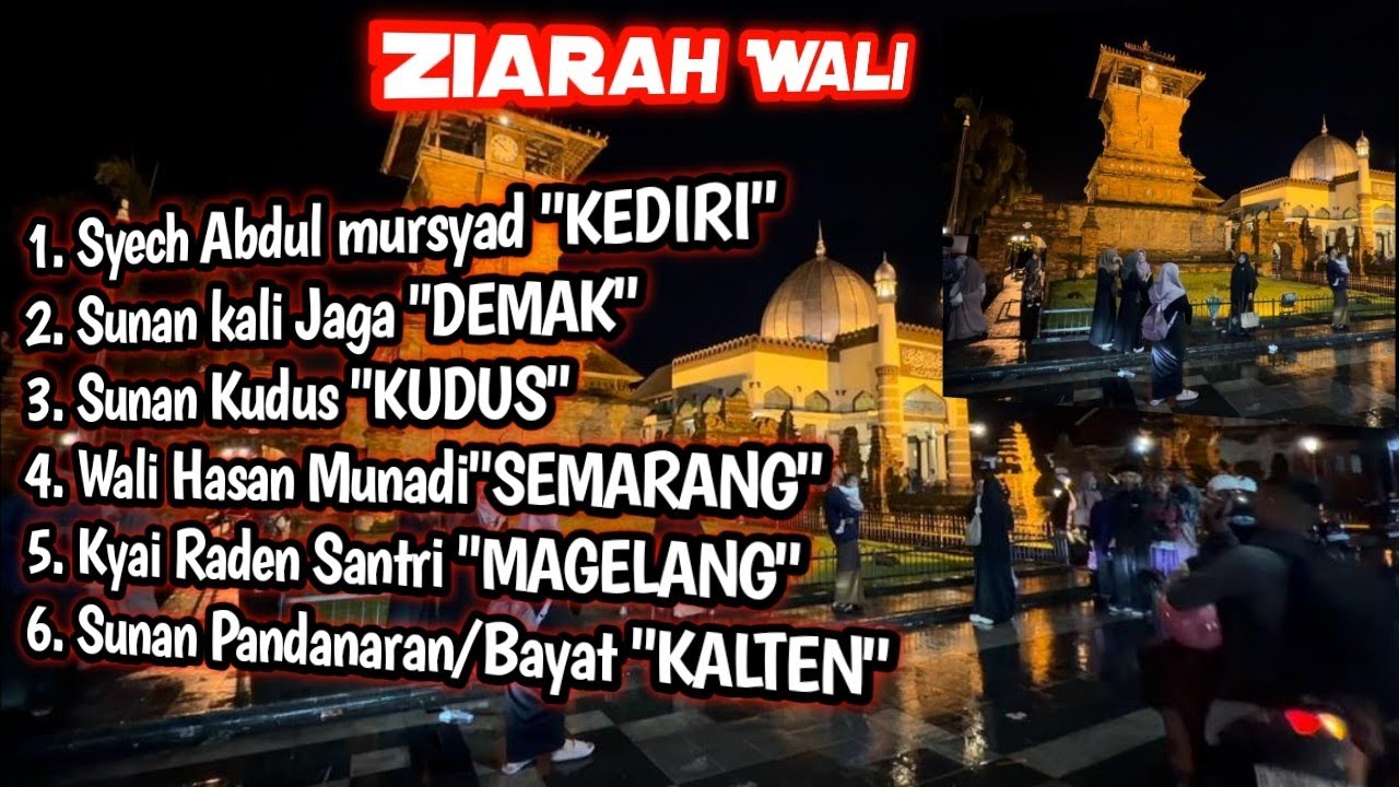 Ziarah wali Jawa Timur dan Jawa Tengah