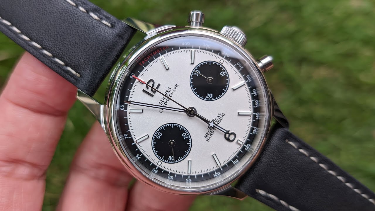 What did I get for 11.11?  Sugess 38mm Panda Dial Mechanical Chronograph Watch