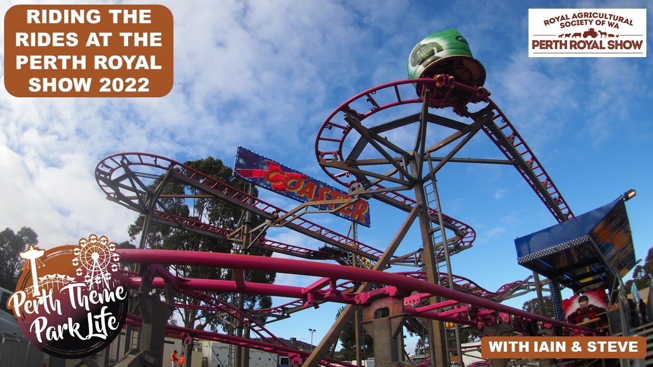 Riding the Rides at the Perth Royal Show 2022