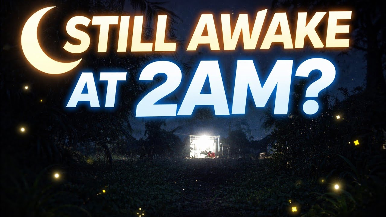 Still Awake at 2AM? Try This… 🌙 Real Night Sounds (No Music)