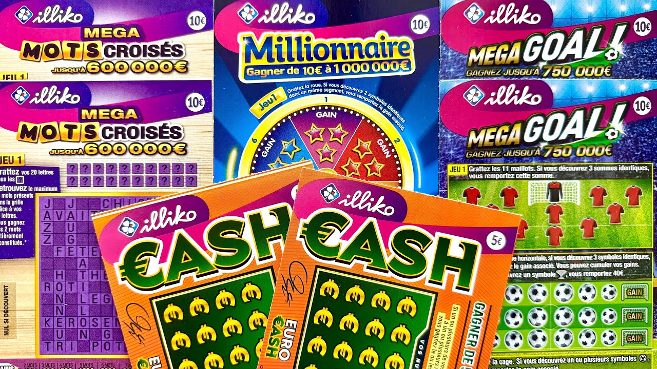 LES 3 PLUS GROS TICKETS DE LA FDJ ET 2 CASH !!