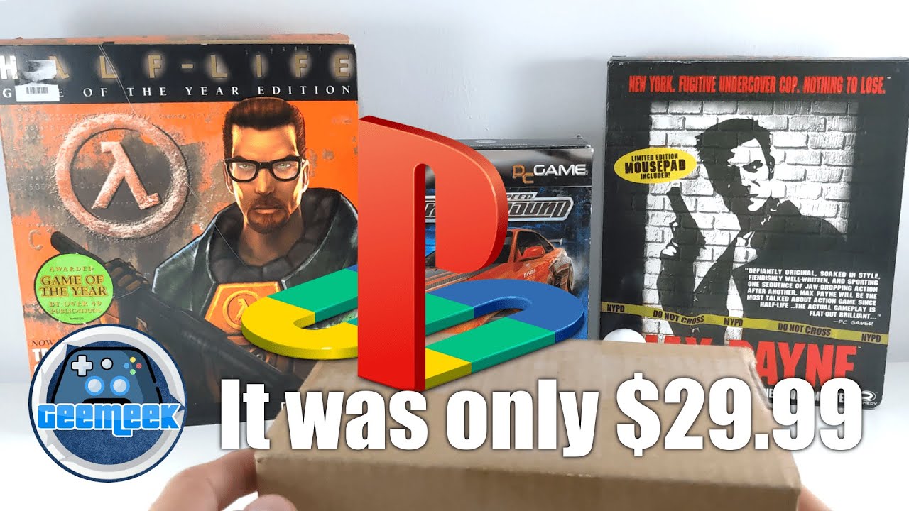 Mystery PS1 Games Unboxing - Was It Worth It?