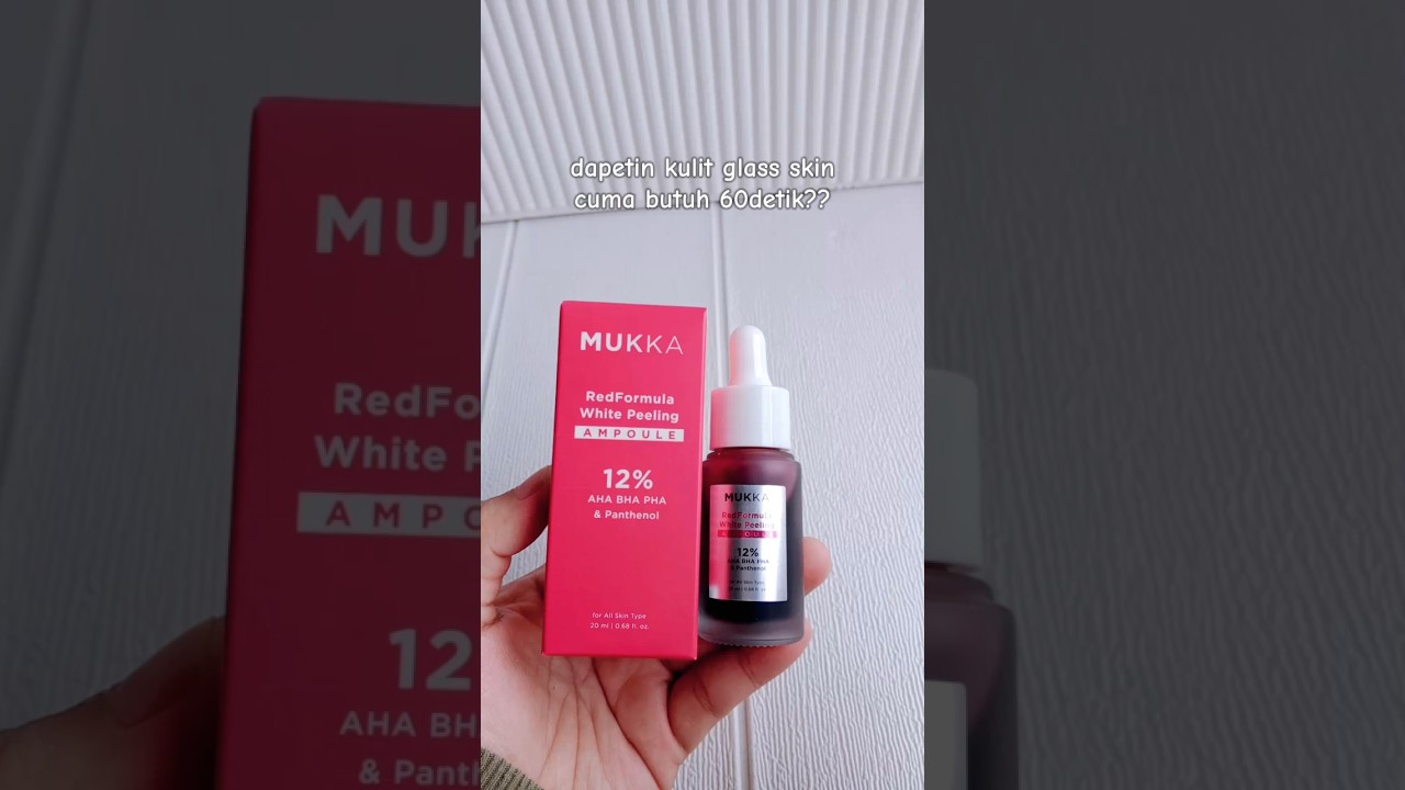 Mukka red formula white peeling ampoule