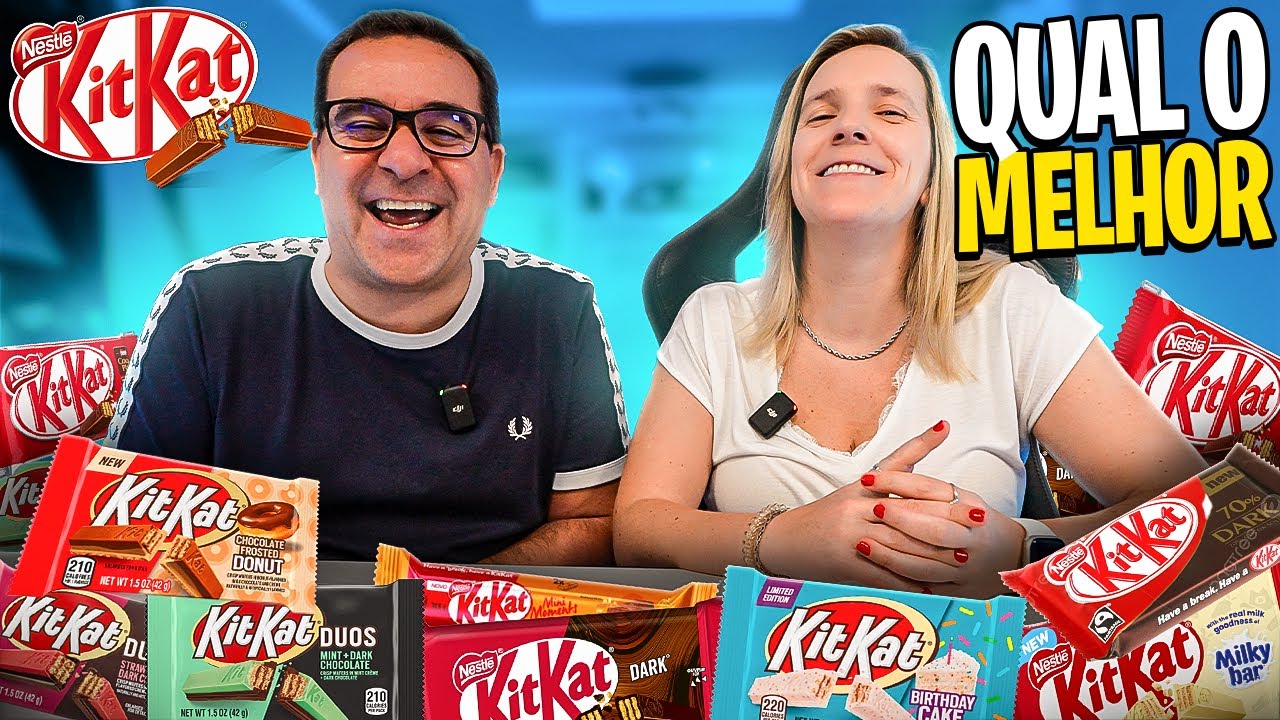 QUAL O MELHOR KITKAT ? COMPREI MUITOS!!!!