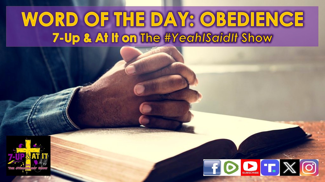 WORD OF THE DAY: JAMES 02:26 - OBEDIENCE