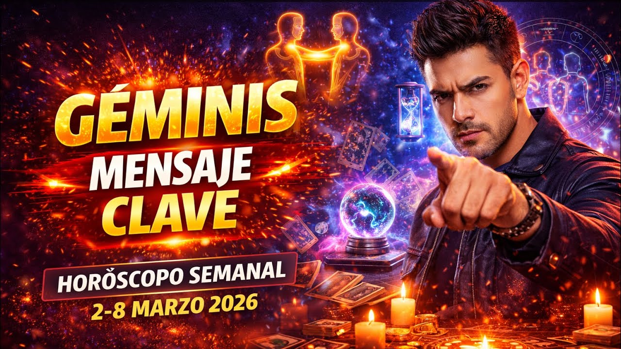 ♊ GÉMINIS – MENSAJE Y DECISIÓN CAMBIAN TU RUMBO ⚠️ Semana Impacto 2-3 Marzo 2026