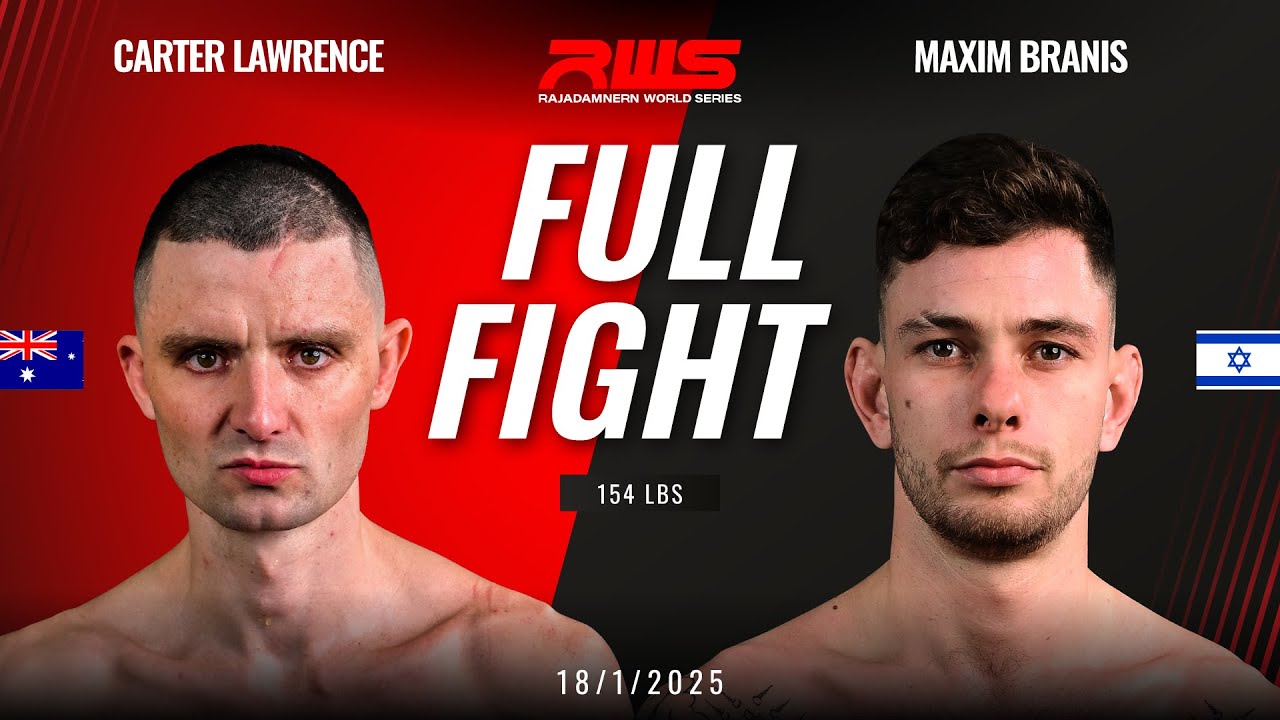Full Fight l Carter Lawrence vs Maxim Branis I RWS