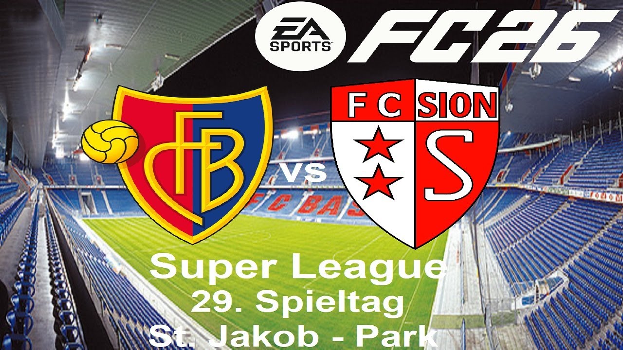 EA SPORTS FC26 S02E50 Super League 29. Spieltag gegen Sion