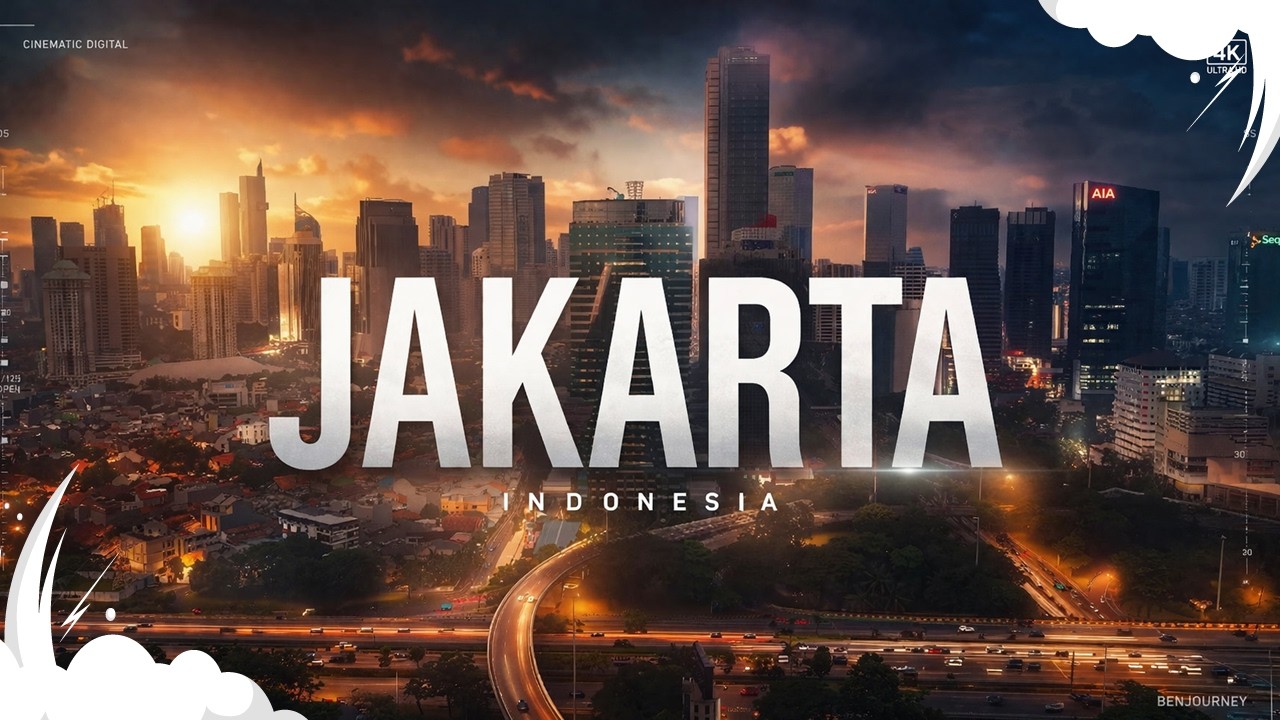 Drone 4K - UPDATE KOTA JAKARTA 2026 