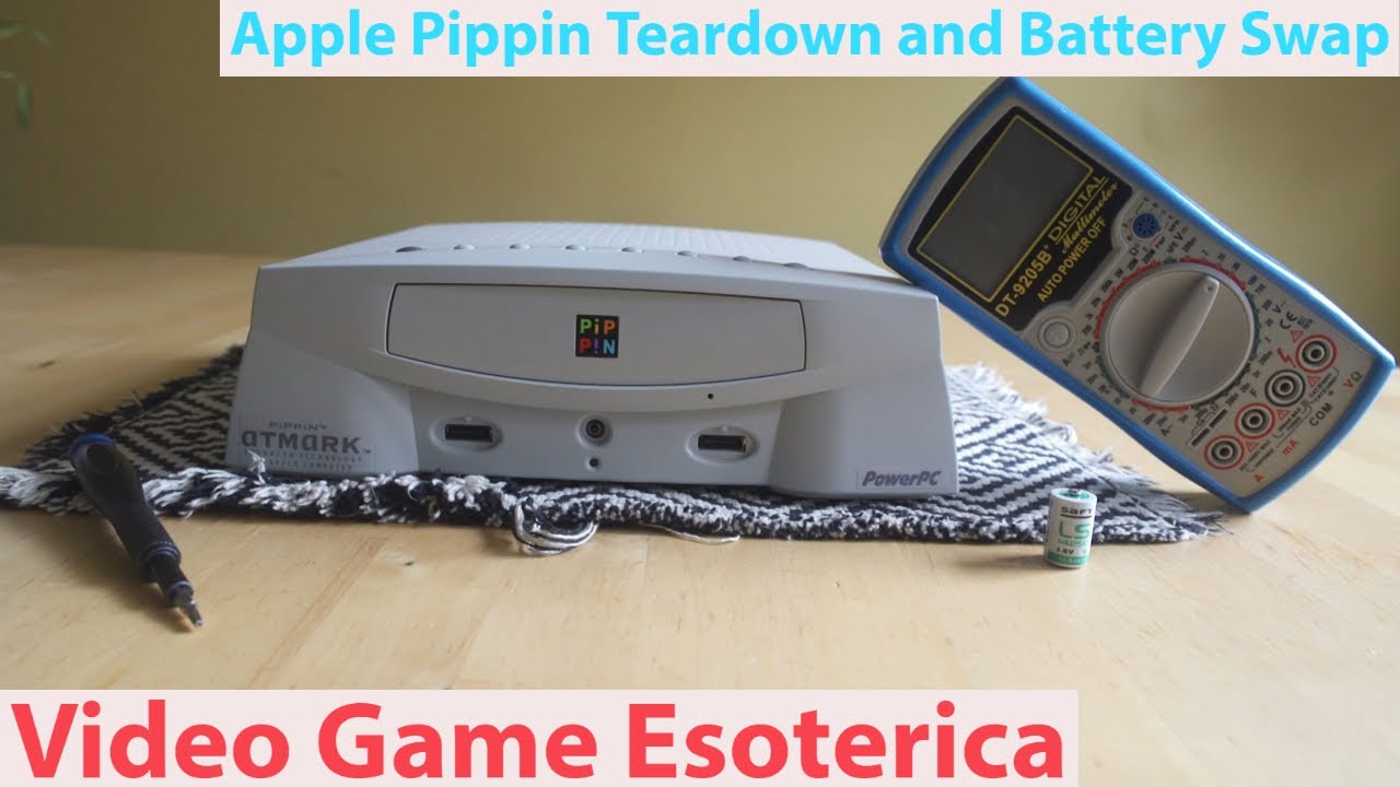 Apple Pippin Teardown and Battery Replacement - 