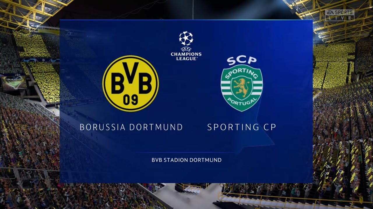 FIFA 22 [Champions League 21 - 22] [GC] - Borussia Dortmund vs Sporting de Lisboa | Xbox