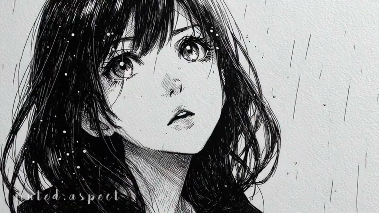 Rain Between the Pages (Thinking of You) | Anime J-Pop x Study | Soft Rain & Gentle Love