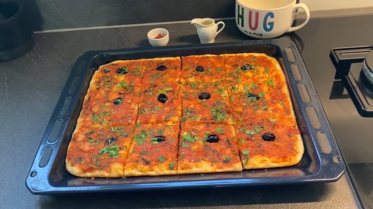 Pizza Algérienne tâa El boulanger recette facile .