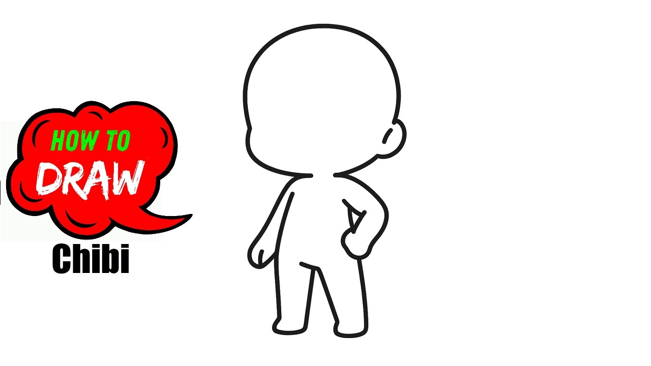 How to Draw a Chibi Body Step by Step | Easy Beginner Chibi Drawing Tutorial