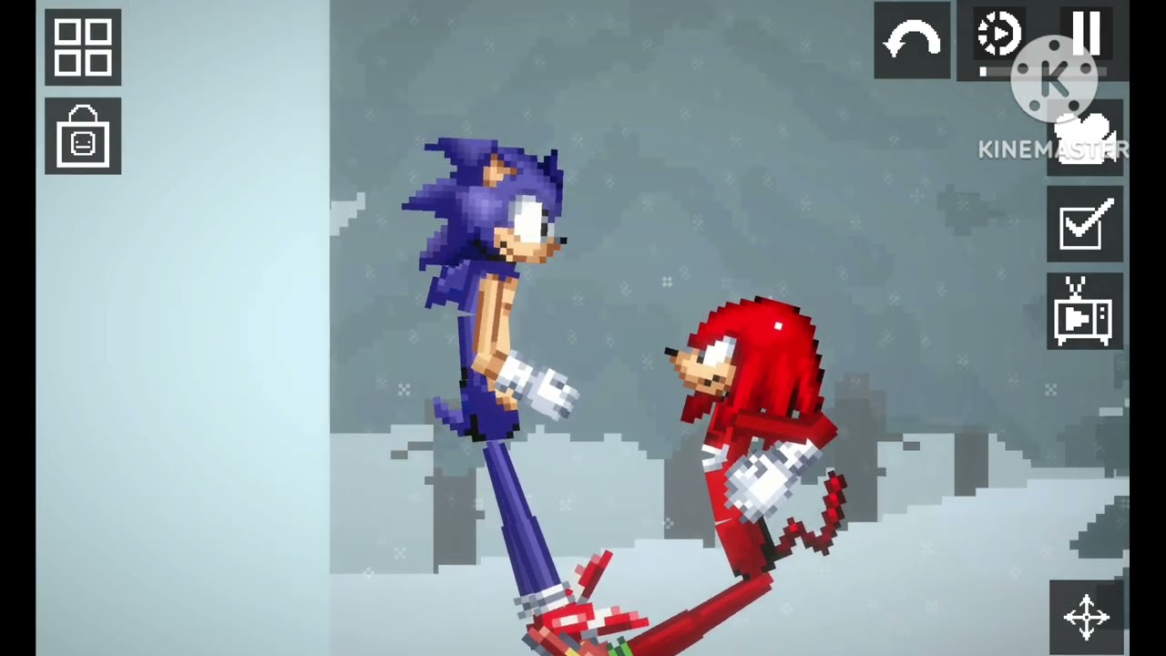 multiverse fights four knuckles versus Sonic