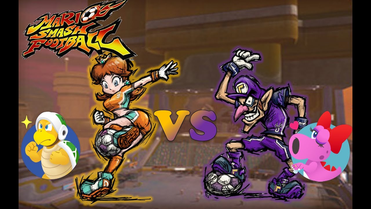 Mario Smash Football - Team Daisy vs Team Waluigi - Pipeline Central