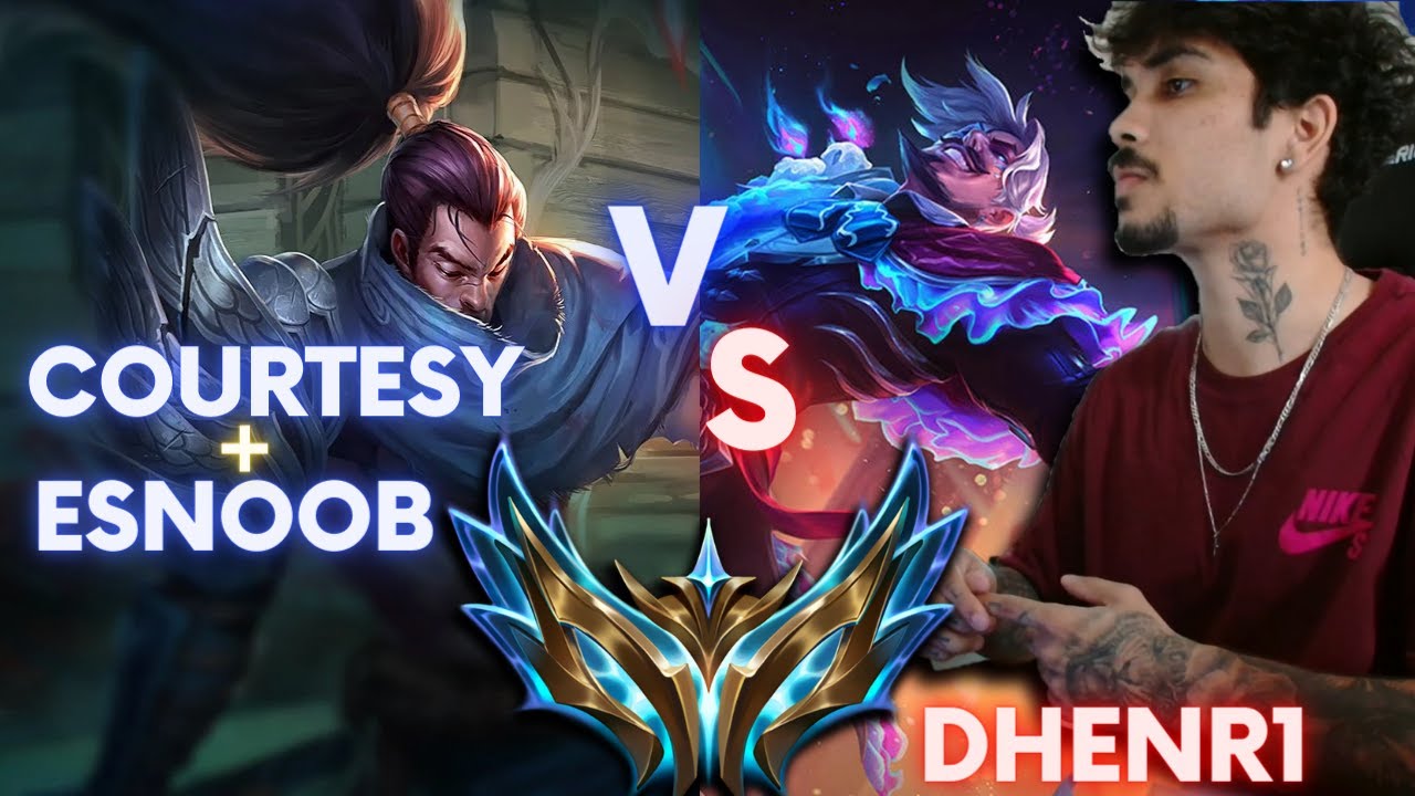 COURTESY E ESNOOB VS DHENR1 - VIREI 10K DE OURO ATRÁS