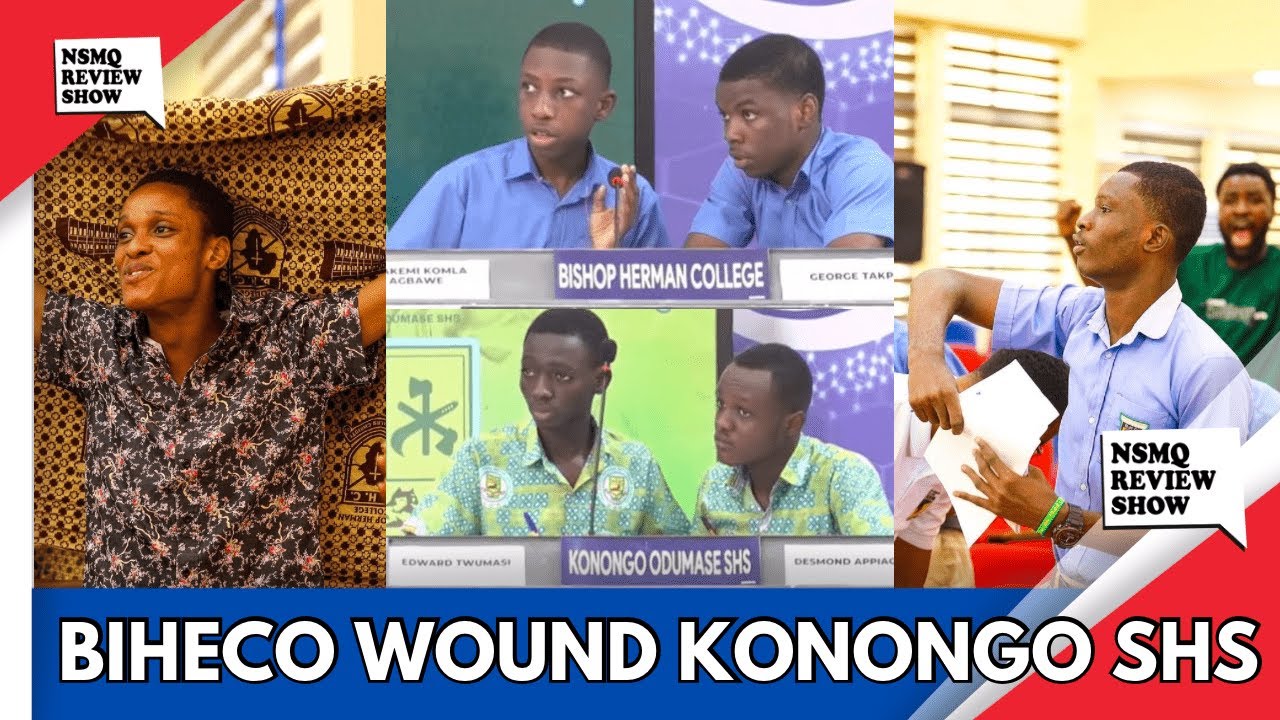 Watch How Bishop Herman College DESTROY Konongo Odumase SHS || NSMQ 2024 HIGHLIGHTS
