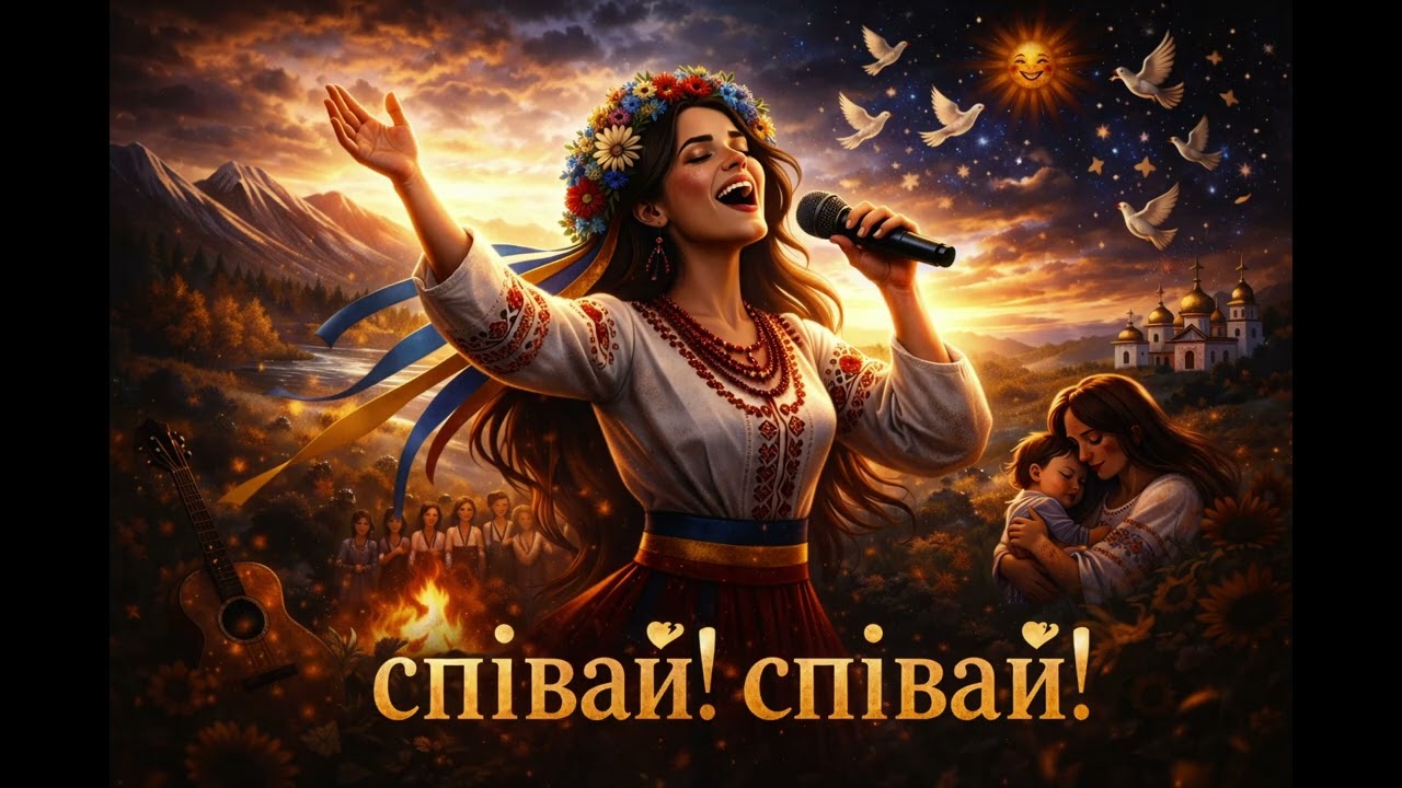 Співай! Співай! Українська музика 2026. Авторська пісня.