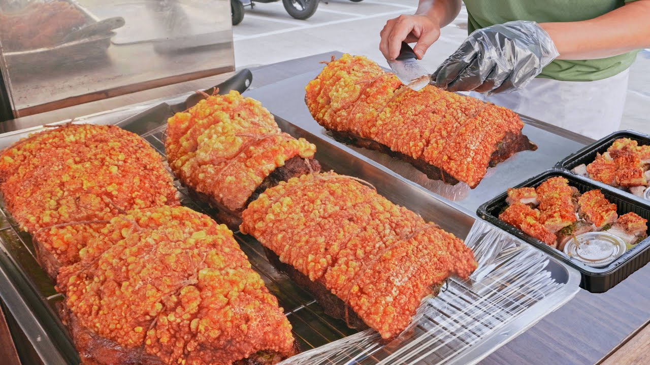 Tasty！Crispy Roast Pork Belly, Braised Beef Tripe Making/卡滋噴汁！義式脆皮烤豬捲 , 滷牛肚製作/阿德師傅義式脆皮烤豬