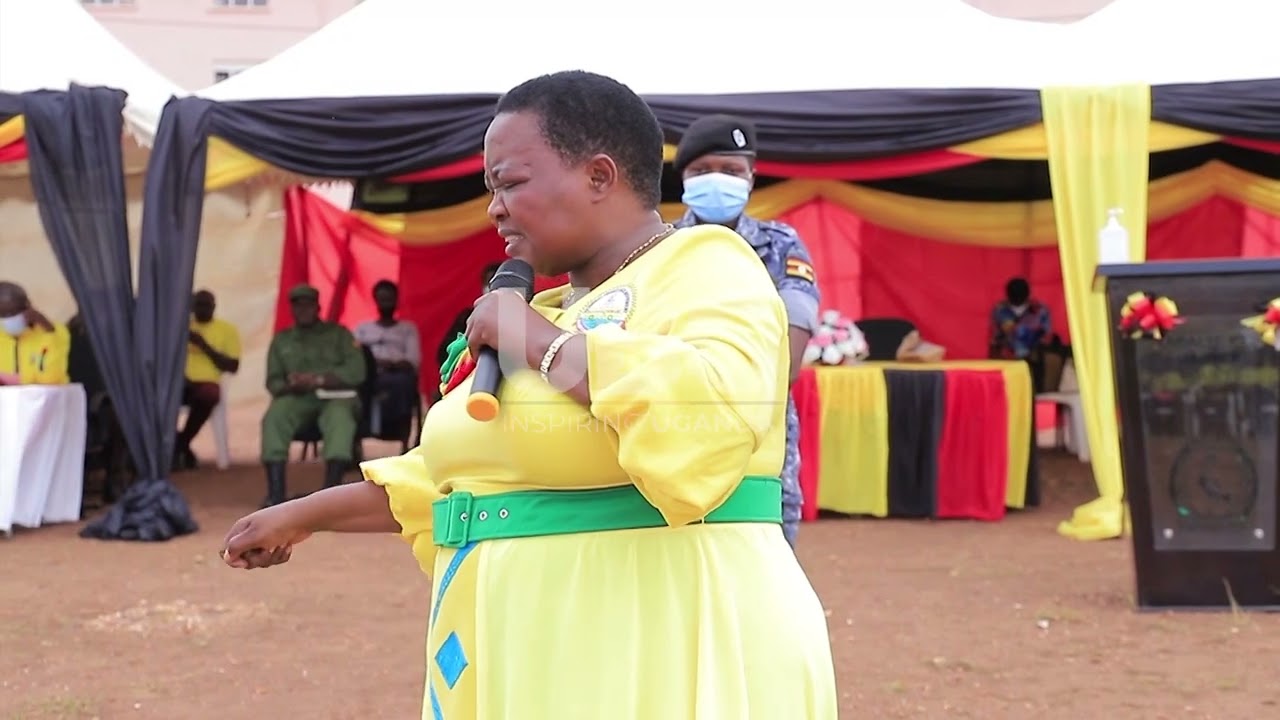 Prime Minister of Uganda Robinah Nabbanja advises Police on discipline and Patriotism.